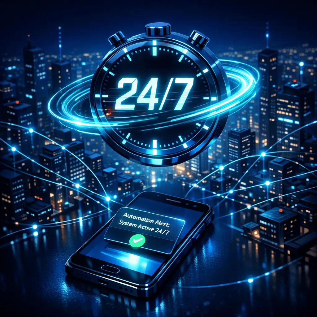 Réactivité 24h/24 et 7j/7